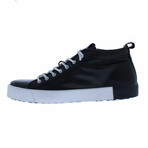 Lace Up Sneakers // Black (Euro: 42)