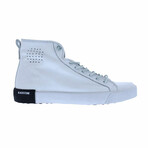 High-Top Lace Up Sneakers // White (Euro: 42)
