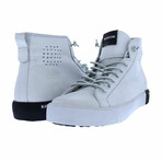 High-Top Lace Up Sneakers // White (Euro: 42)
