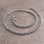 Classic Chain Necklace // 18" (Small Laser Leash Chain)