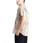 African Stripe Shirt // Multicolor (S)