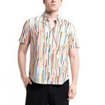 African Stripe Shirt // Multicolor (S)