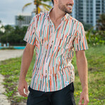 African Stripe Shirt // Multicolor (S)