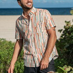 African Stripe Shirt // Multicolor (S)