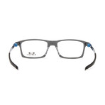 Men's Pitchman OX8050 Optical Frames // Polished Gray Smoke