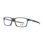 Men's Pitchman OX8050 Optical Frames // Polished Gray Smoke