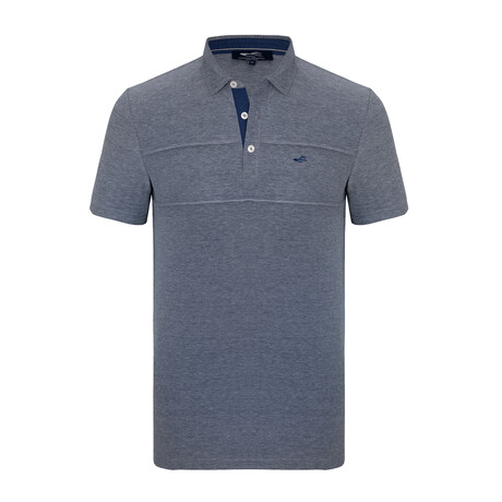 Manhattan Short Sleeve Polo Shirt // Navy (S)