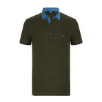Houston Short Sleeve Polo Shirt // Khaki (S)