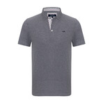 Carilo Short Sleeve Polo Shirt // Navy (S)