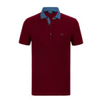 Denmark Short Sleeve Polo Shirt // Bordeaux (S)