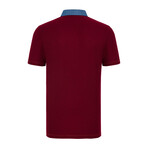 Denmark Short Sleeve Polo Shirt // Bordeaux (S)