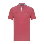 Tokyo Short Sleeve Polo Shirt // Bordeaux (S)