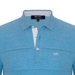 Wales Short Sleeve Polo Shirt // Blue (S)