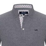 Carilo Short Sleeve Polo Shirt // Navy (S)