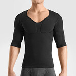 Padded Muscle Shirt // Black (XS)