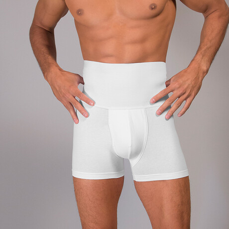 Slim Fit Boxer Brief // White (XS)