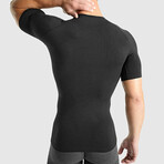 Seamless Compression Tee // Black (XS)