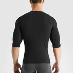 Padded Muscle Shirt // Black (XS)