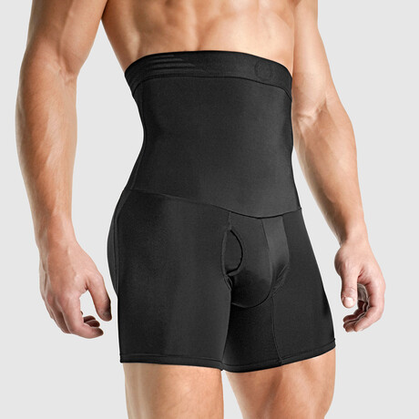 Slim Fit Padded Boxer Brief // Black (XS)