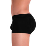 O-Line Padded Boxer Trunk // Black (S)