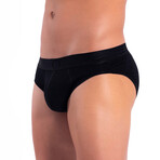 O-Line Padded Brief // Black (L)