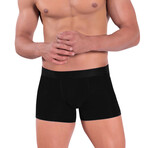 O-Line Padded Boxer Brief // Black (XS)