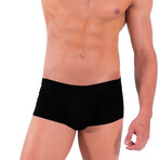 O-Line Padded Boxer Trunk // Black (S)