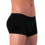 O-Line Padded Boxer Trunk // Black (S)