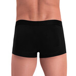 O-Line Padded Boxer Trunk // Black (S)