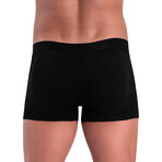 O-Line Padded Boxer Brief // Black (XS)