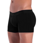 O-Line Padded Boxer Brief // Black (XS)