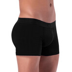 O-Line Padded Boxer Brief // Black (XS)