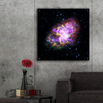 Crab Nebula Multi-Wavelengths (12"H x 12"W x 0.13"D)