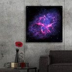 Crab Nebula (24"H x 24"W x 0.2"D)