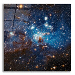 LH 95 Star Cluster (12"H x 12"W x 0.13"D)