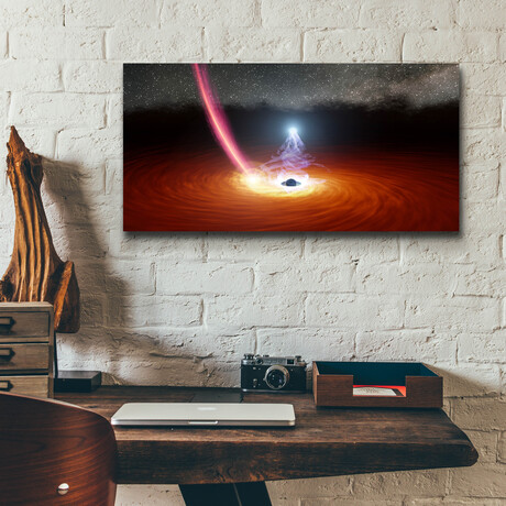 Black Hole Corona (12"H x 24"W x 0.13"D)