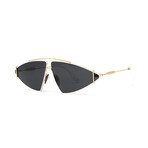 Burberry // Unisex // BE3111 101787 Sunglasses // Gold White