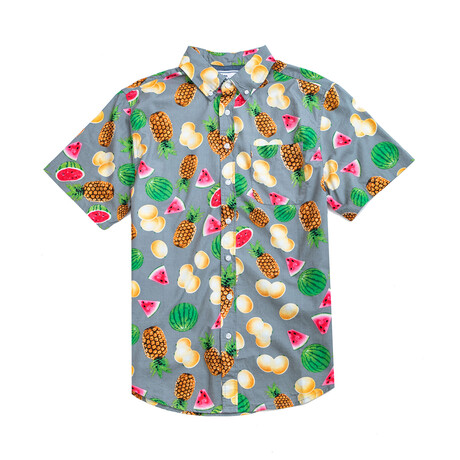 Fruit Combo Shirt // Gray (S)