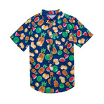 Fruit Combo Shirt // Navy (L)