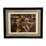 John Havlicek & Wilt Chamberlain // Los Angeles Lakers & Boston Celtics // Signed Photograph // Limited Edition 306/1000