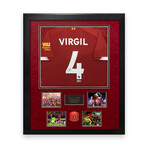 Virgil Van Dijk // Liverpool // Signed Jersey + Framed