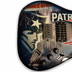 Tom Brady // Signed Electric Woodrow Guitar // New England Patriots // Limited Edition 12/12