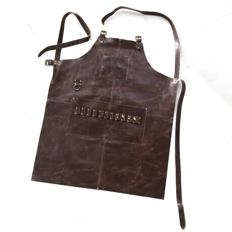 Leather Apron // Dark Brown