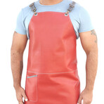 Barista Leather Apron // Red