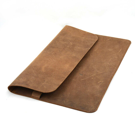 Folio Laptop Sleeve // 14" // Tan