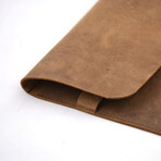 Folio Laptop Sleeve // 14" // Tan