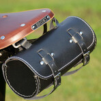 Bicycle Saddle + Utility Tool Bag // Black