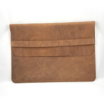 Folio Laptop Sleeve // 14" // Tan