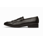 Fringe Belgian Loafer // Black (US: 7)