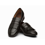 Fringe Belgian Loafer // Black (US: 7)